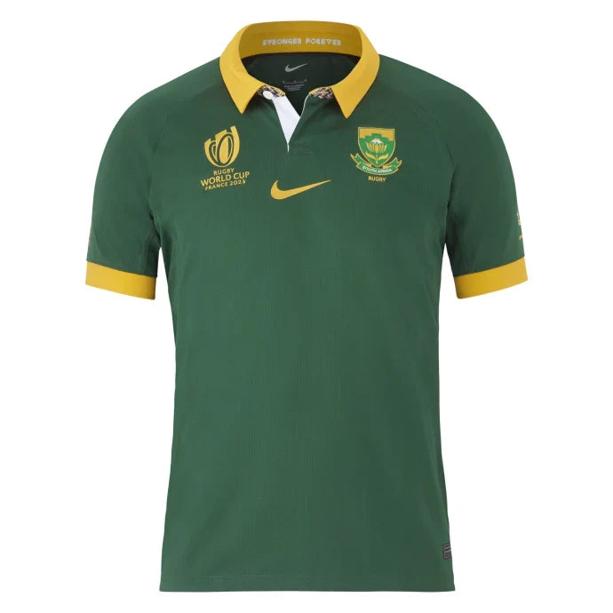 Springboks Men's Home 2023 RWC Stadium Jersey